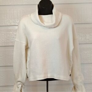 Madewell Cream Cowl Neck Sweater 100% cotton